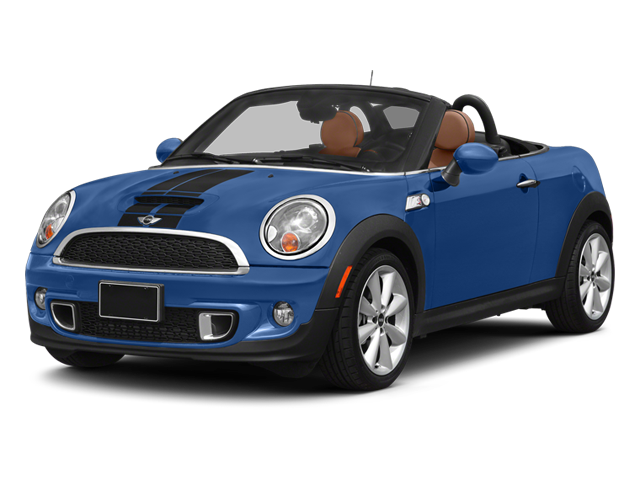 2013 MINI ROADSTER Base in Lightning Blue Metallic — front three-quarter view