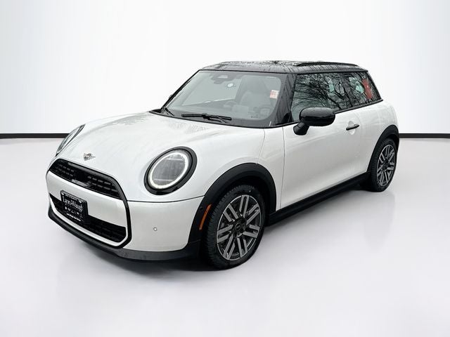 2026 MINI 2 DOOR SIGNATURE PLUS in Nanuq White Metallic — front three-quarter view