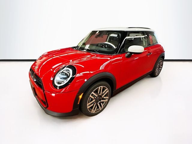 2026 MINI 2 DOOR SIGNATURE PLUS in Chili Red II — front three-quarter view